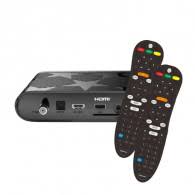 Récepteur Alphasat ALPHA-4K + 2 Commande + 6 Abonnements