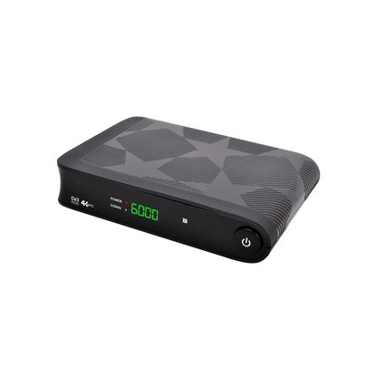 Récepteur Alphasat ALPHA-4K + 2 Commande + 6 Abonnements